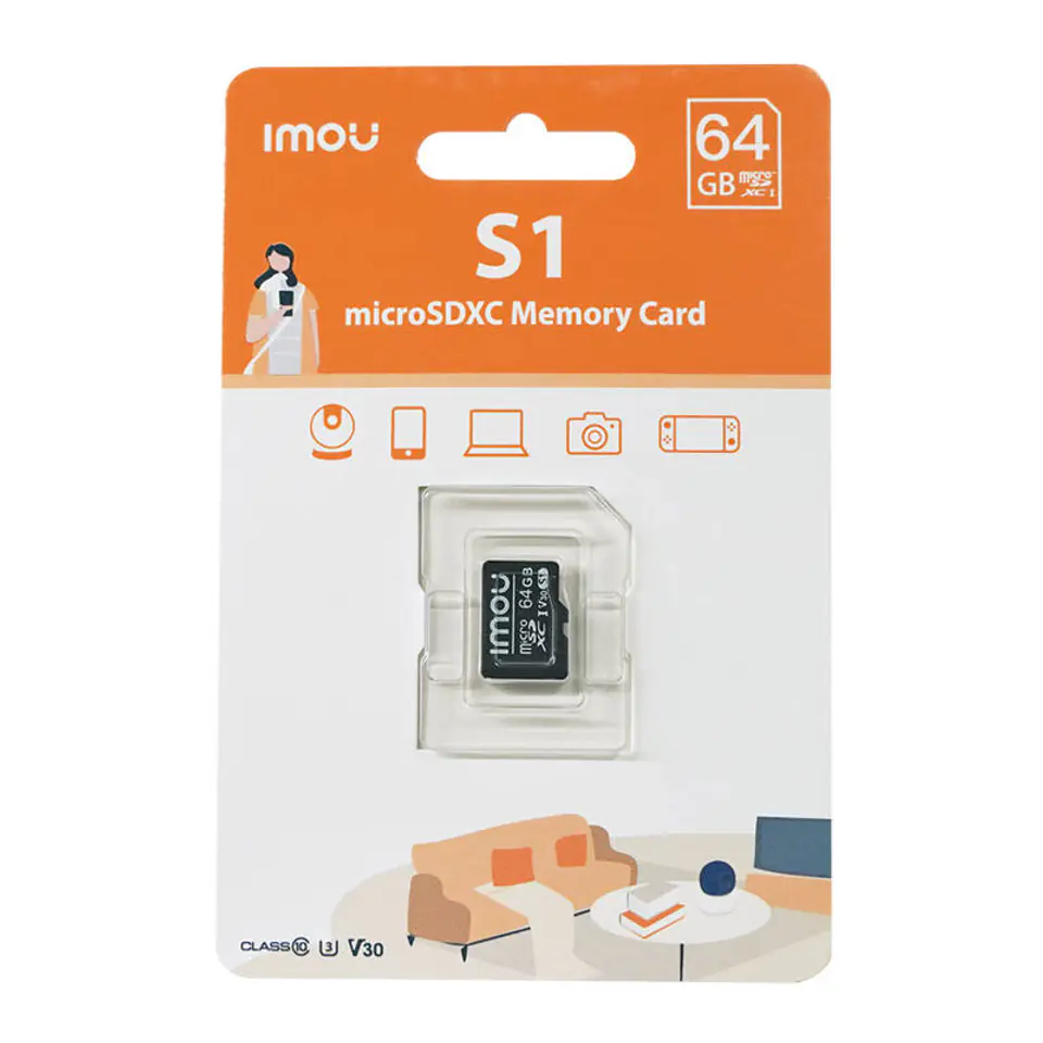 بطاقة microSD 64GB
